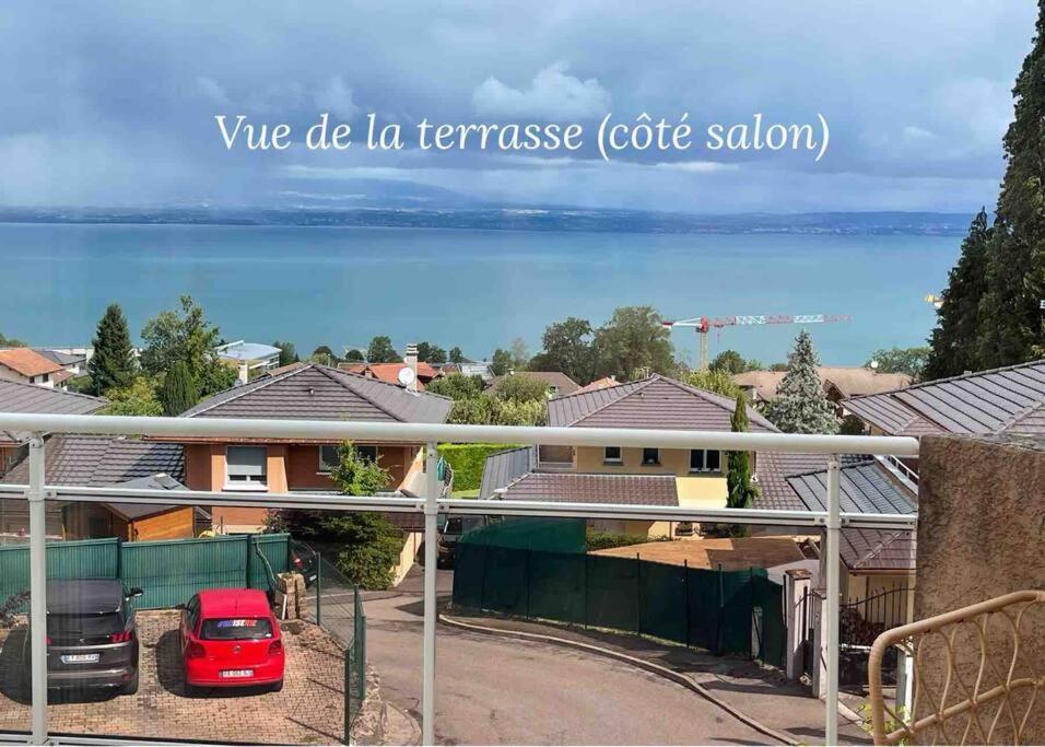 Magnifique Appart Renove Evian Duplex Vue Lac 8 Pers Luaran gambar